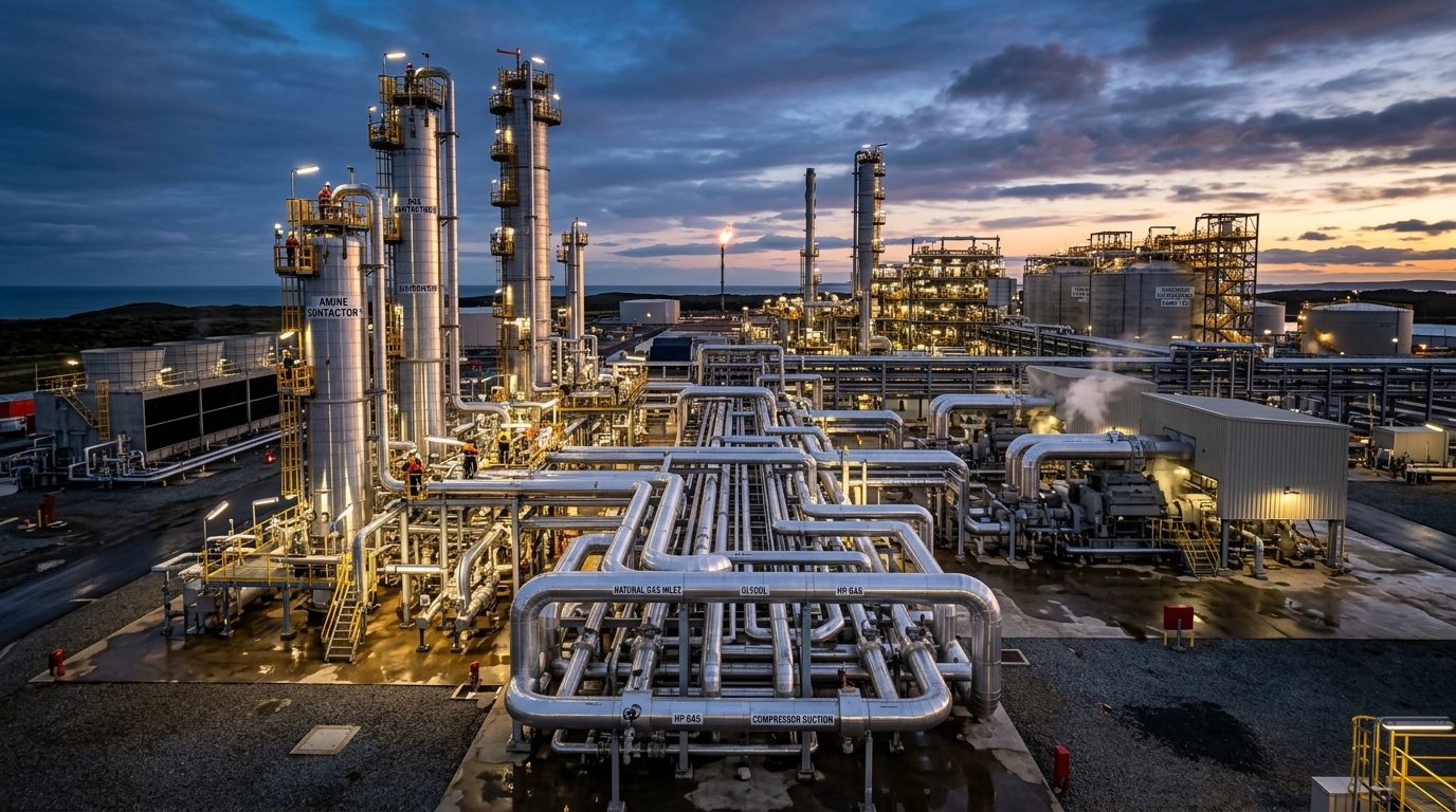 Natural Gas Processing Facility
